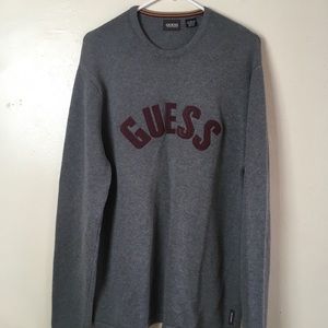 Guess knit crew neck sweater
